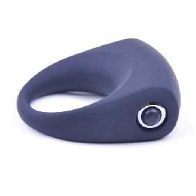 Black Silicone Vibrating Cock Ring