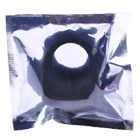 Black Silicone Vibrating Cock Ring