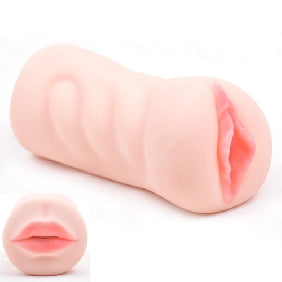 Double Holes Life-Like Masturbator (Vagina&Mouth)