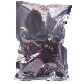 Black Color Strap On with Double Silicone Dildos, medical grade silicone, skin-safe!