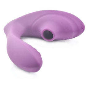 Dark Purple Color 10 Speeds Clitoral Sucking Stimulator and G-Spot Vibrator