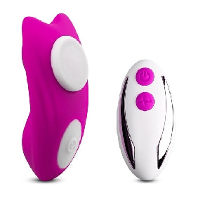 Remote Control 9-Speed PurpleColor Silicone Vibrator with Magnet ( Stick on Underwear )