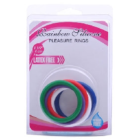 Silicone Cock Ring Kit ( 5 Rings a Pack )