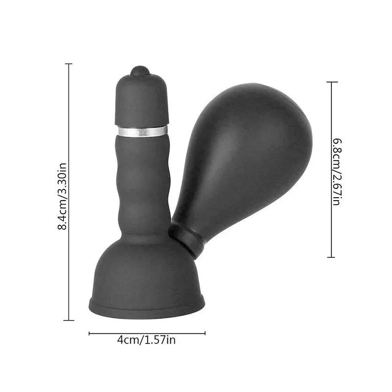 Female Vibrator Toy Suck Nipple pair